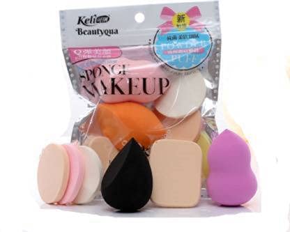 D.B.Z. Combo Of Rose Gold Remastered 18 Multicolor Eye shadow with Makeup7 Pc Brush set & Family Pack blender (3 Items in the set) Shimmery, Matte , Glitter Finish