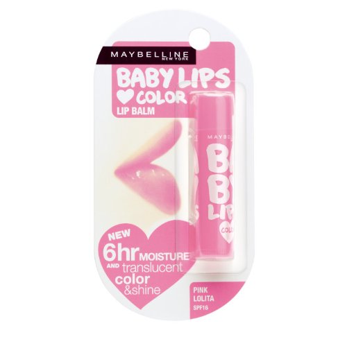 Maybelline Baby Lips, Pink Lolita, 4g (Pack of 6)