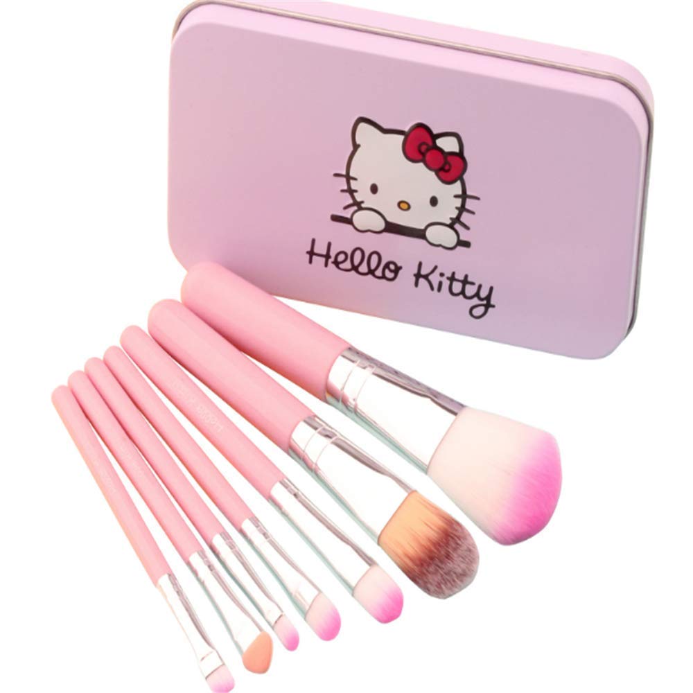 D.B.Z. Combo Of Rose Gold Remastered 18 Multicolor Eye shadow with Makeup7 Pc Brush set & Family Pack blender (3 Items in the set) Shimmery, Matte , Glitter Finish