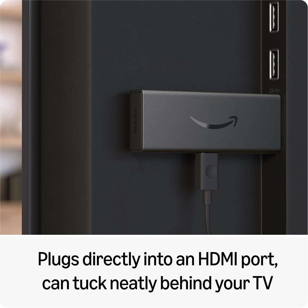 All-new Amazon Fire TV Stick HD, Alexa Voice Remote with TV power & volume controls, full HD streaming device