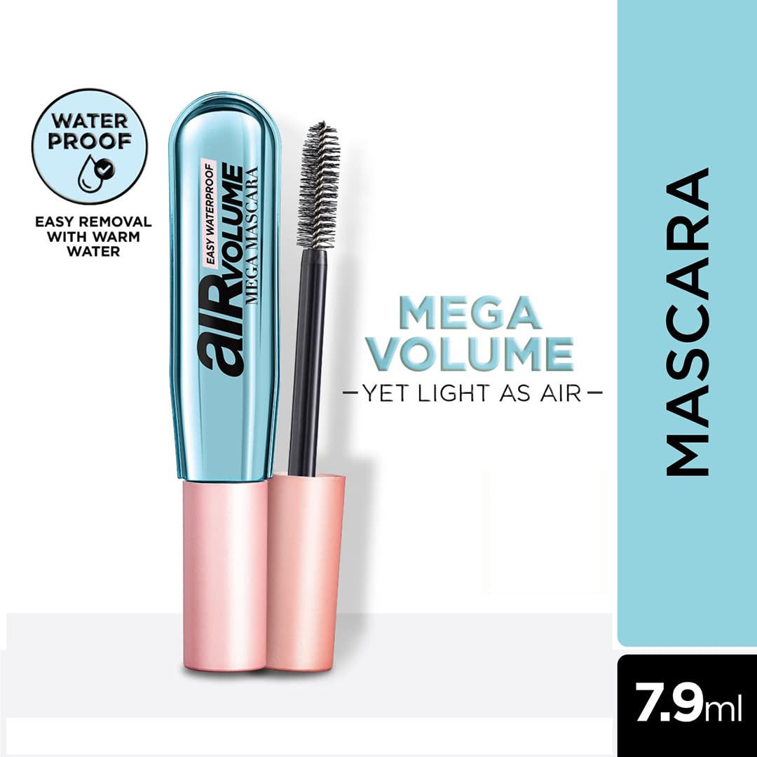 L'Oreal Paris Air Volume Mascara, Black, 7.9g