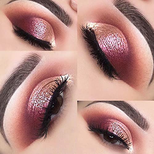 D.B.Z. Combo Of Rose Gold Remastered 18 Multicolor Eye shadow with Makeup7 Pc Brush set & Family Pack blender (3 Items in the set) Shimmery, Matte , Glitter Finish