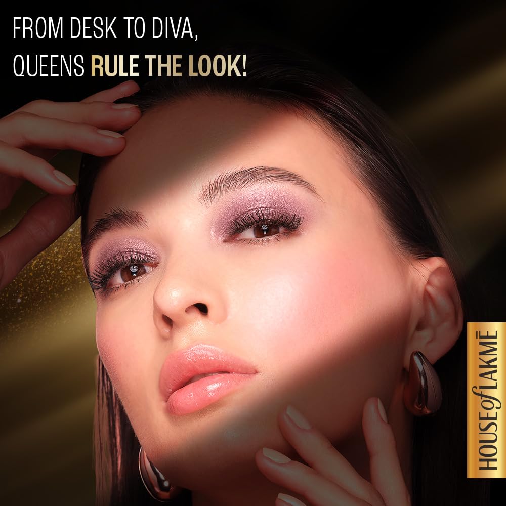 Lakme Glitterati Face Palette-Day Queen, multitasking pallete, high pigment payoff