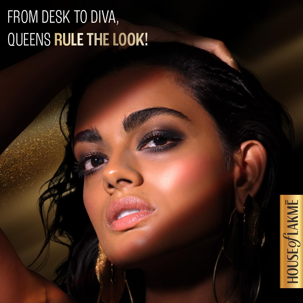 Lakme Glitterati Face Palette-Day Queen, multitasking pallete, high pigment payoff