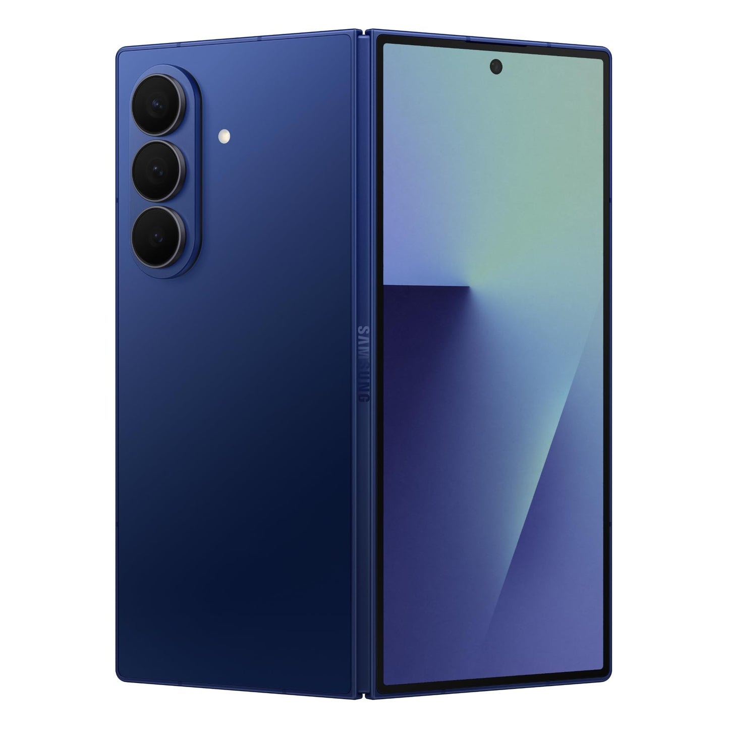Samsung Galaxy Z Fold7 5G Smartphone with Galaxy AI (Blue Shadow, 12GB RAM, 512GB Storage), Ultra Sleek Design with 200MP Camera, Powerful Snapdragon 8 Elite, Google Gemini