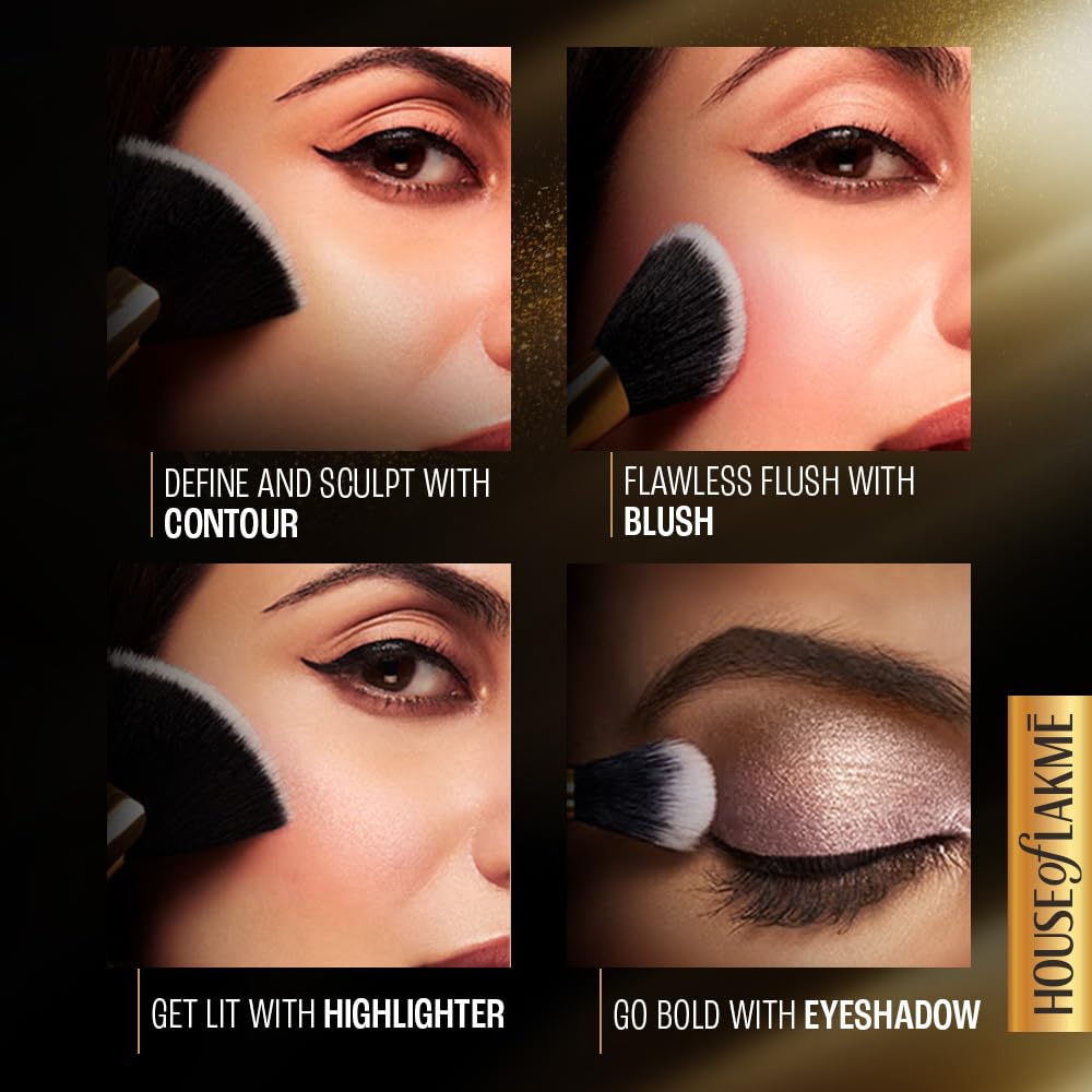 Lakme Glitterati Face Palette-Day Queen, multitasking pallete, high pigment payoff