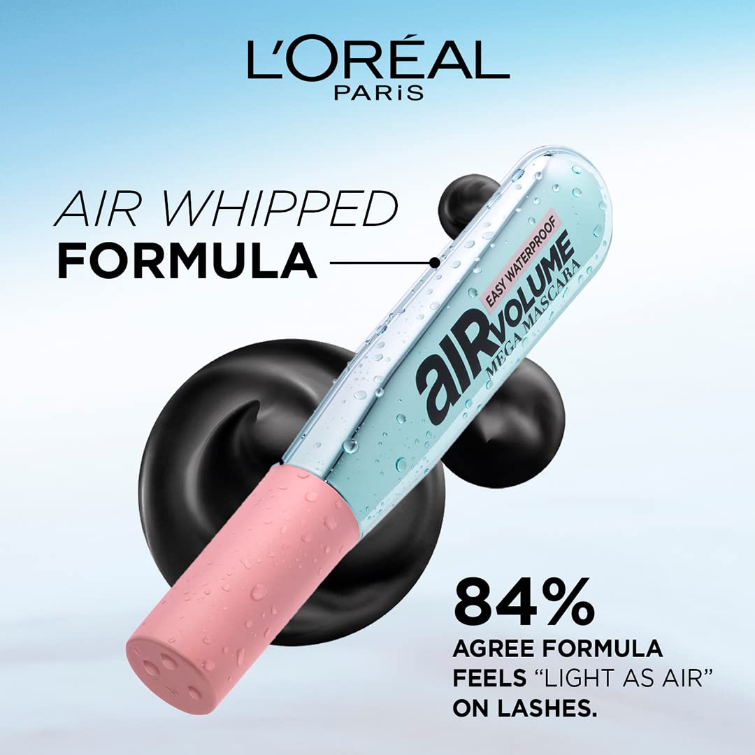 L'Oreal Paris Air Volume Mascara, Black, 7.9g