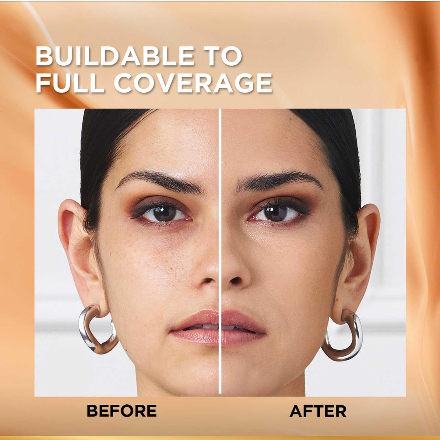 L'Oreal Paris Liquid Foundation, Oil Absorbing Formula, Transferproof, Heatproof and Long-lasting, Infallible 32H Fresh Wear, 260 Golden Sun, 30ml