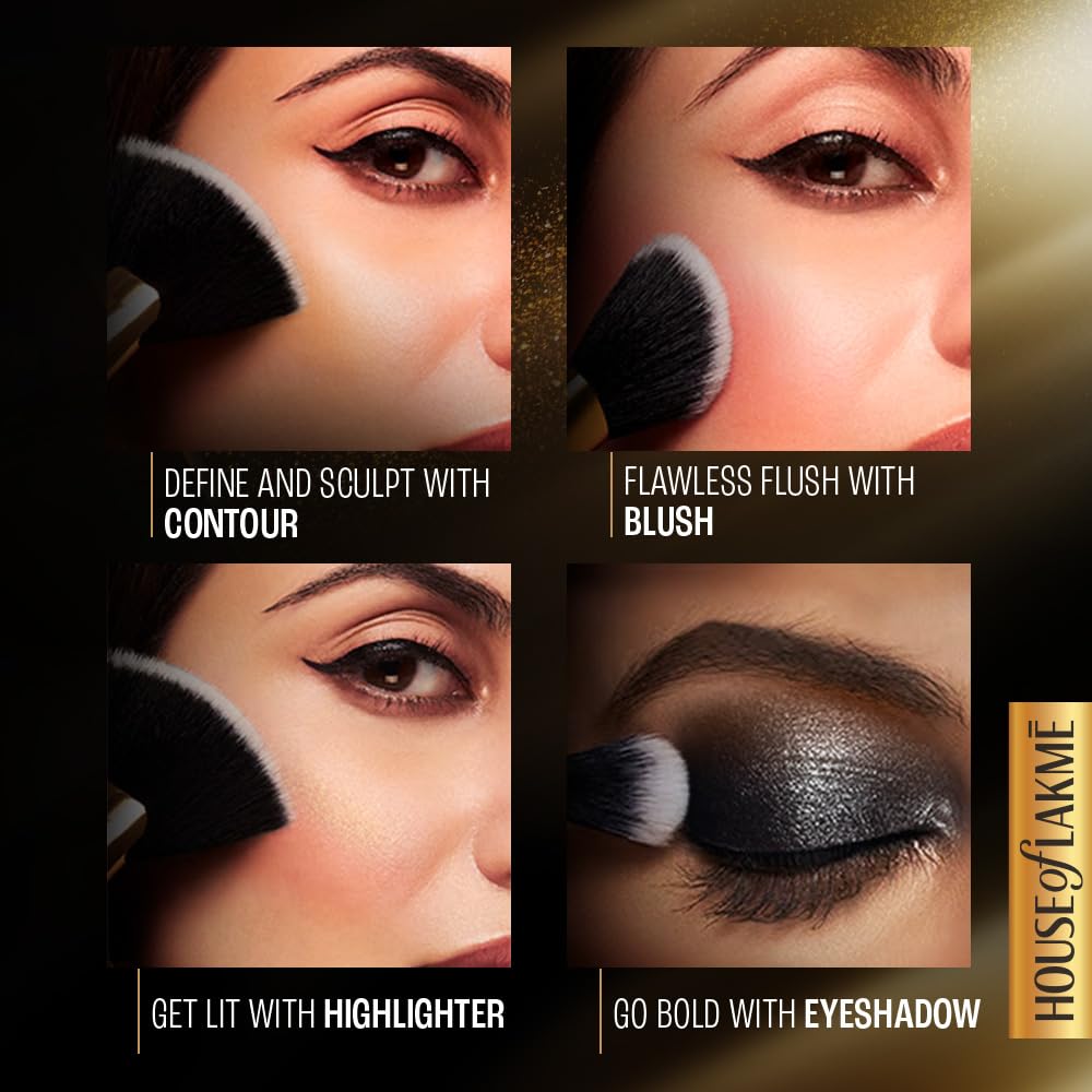 Lakme Glitterati Face Palette-Day Queen, multitasking pallete, high pigment payoff