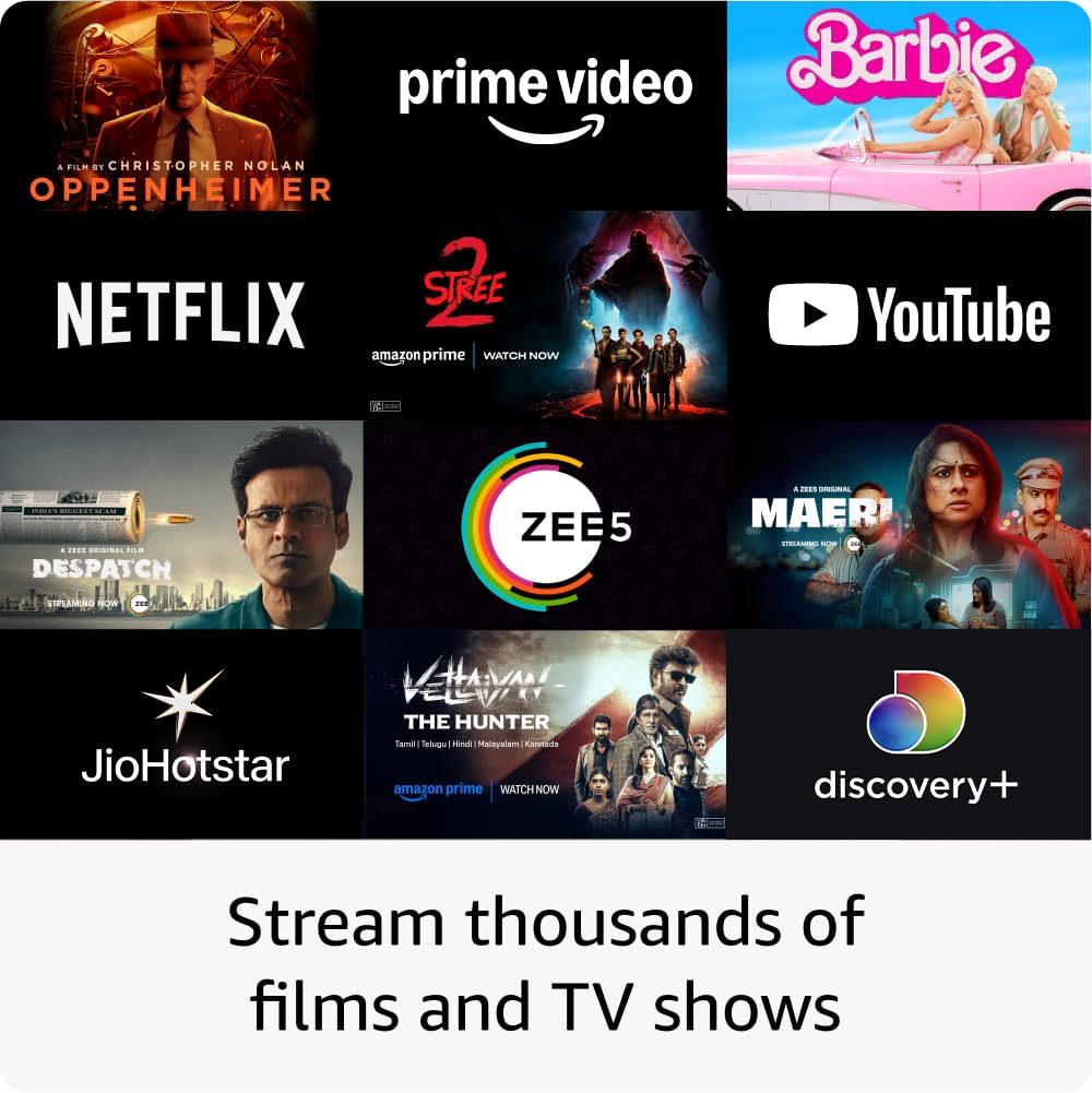 All-new Amazon Fire TV Stick HD, Alexa Voice Remote with TV power & volume controls, full HD streaming device