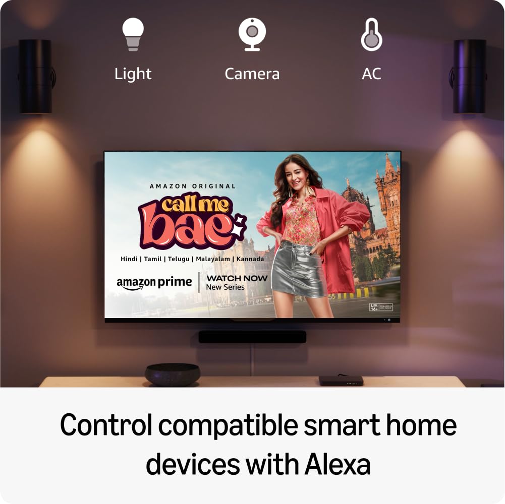 All-new Amazon Fire TV Stick HD, Alexa Voice Remote with TV power & volume controls, full HD streaming device