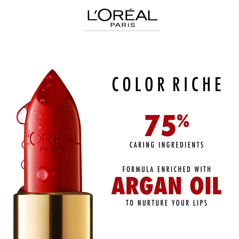 L'OREAL PARIS Colour Riche Satin Lipcolour 0.13 Ounce Raspberry Rush AD