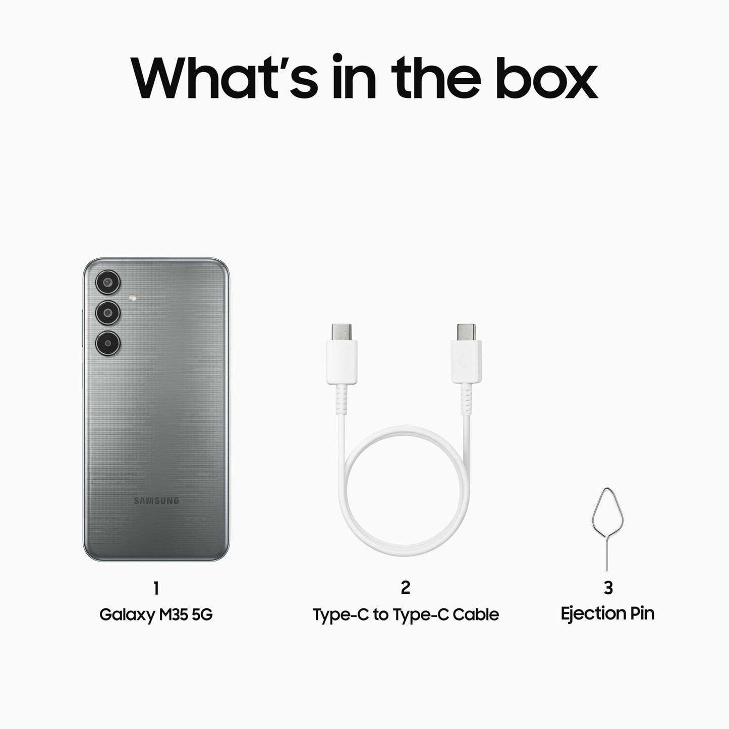 Samsung Galaxy M35 5G (Daybreak Blue,6GB RAM,128GB Storage)| Corning Gorilla Glass Victus+| AnTuTu Score 595K+ | Vapour Cooling Chamber | 6000mAh Battery | 120Hz Super AMOLED Display| Without Charger