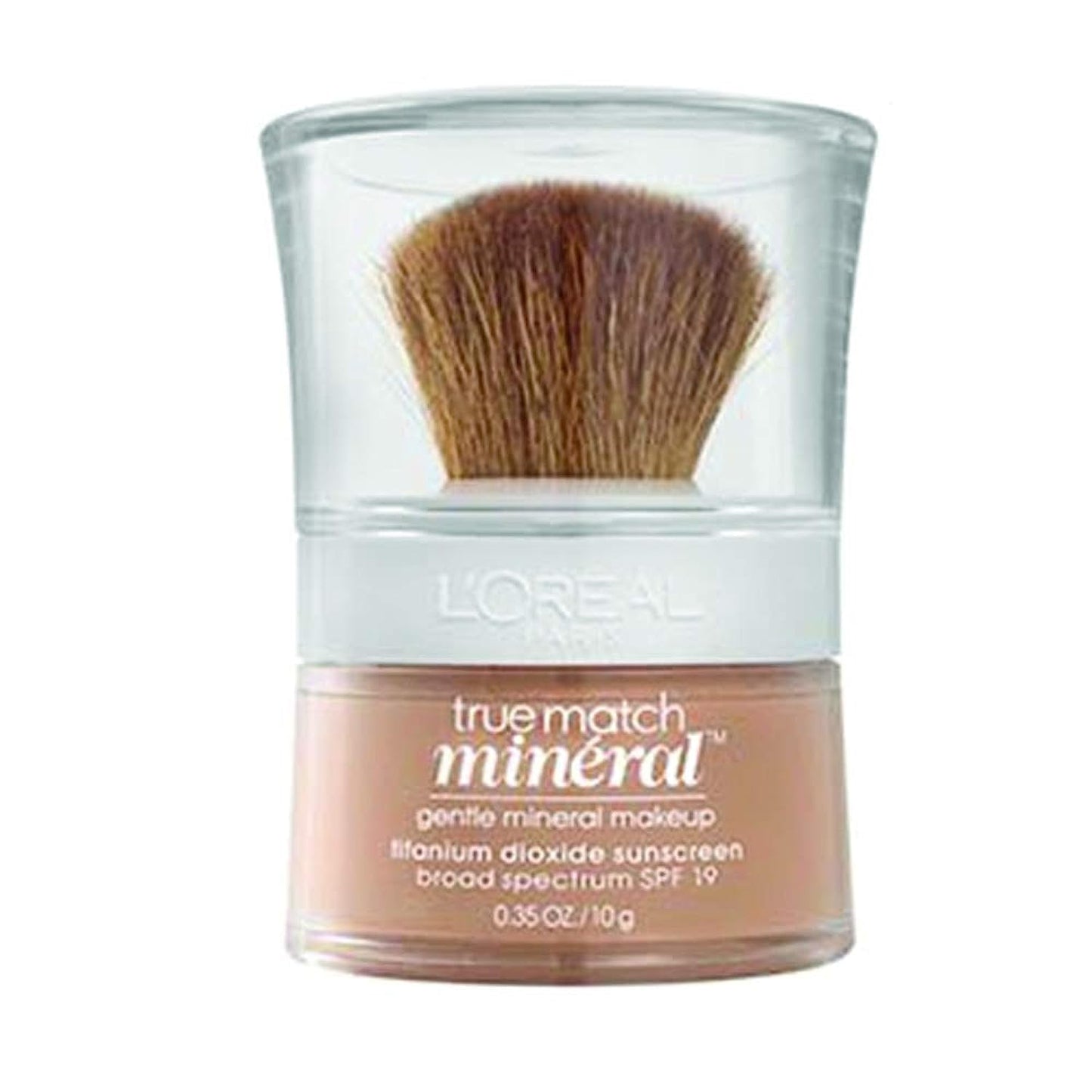 L'Oreal Paris True Match Loose Powder Mineral Foundation Natural Finish, Buff Beige, 0.35 oz.