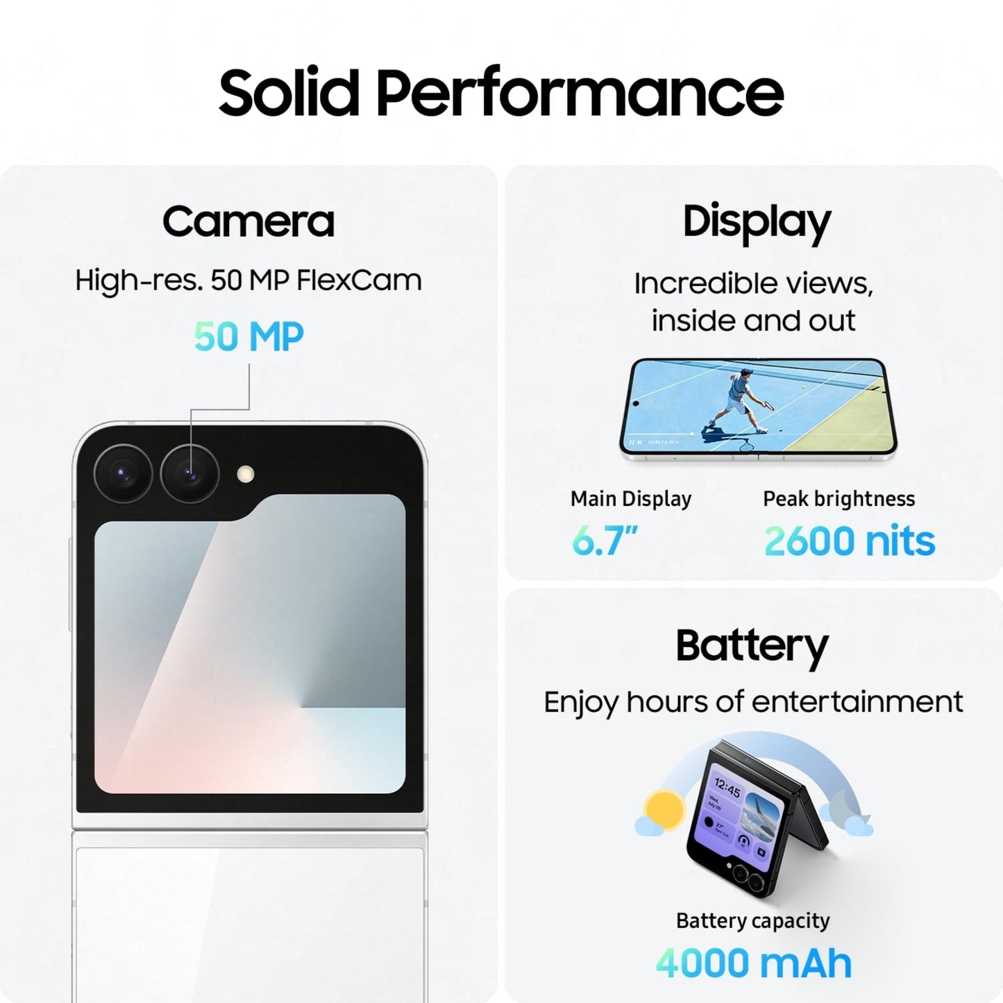 Samsung Galaxy Z Fold7 5G Smartphone with Galaxy AI (Blue Shadow, 12GB RAM, 512GB Storage), Ultra Sleek Design with 200MP Camera, Powerful Snapdragon 8 Elite, Google Gemini