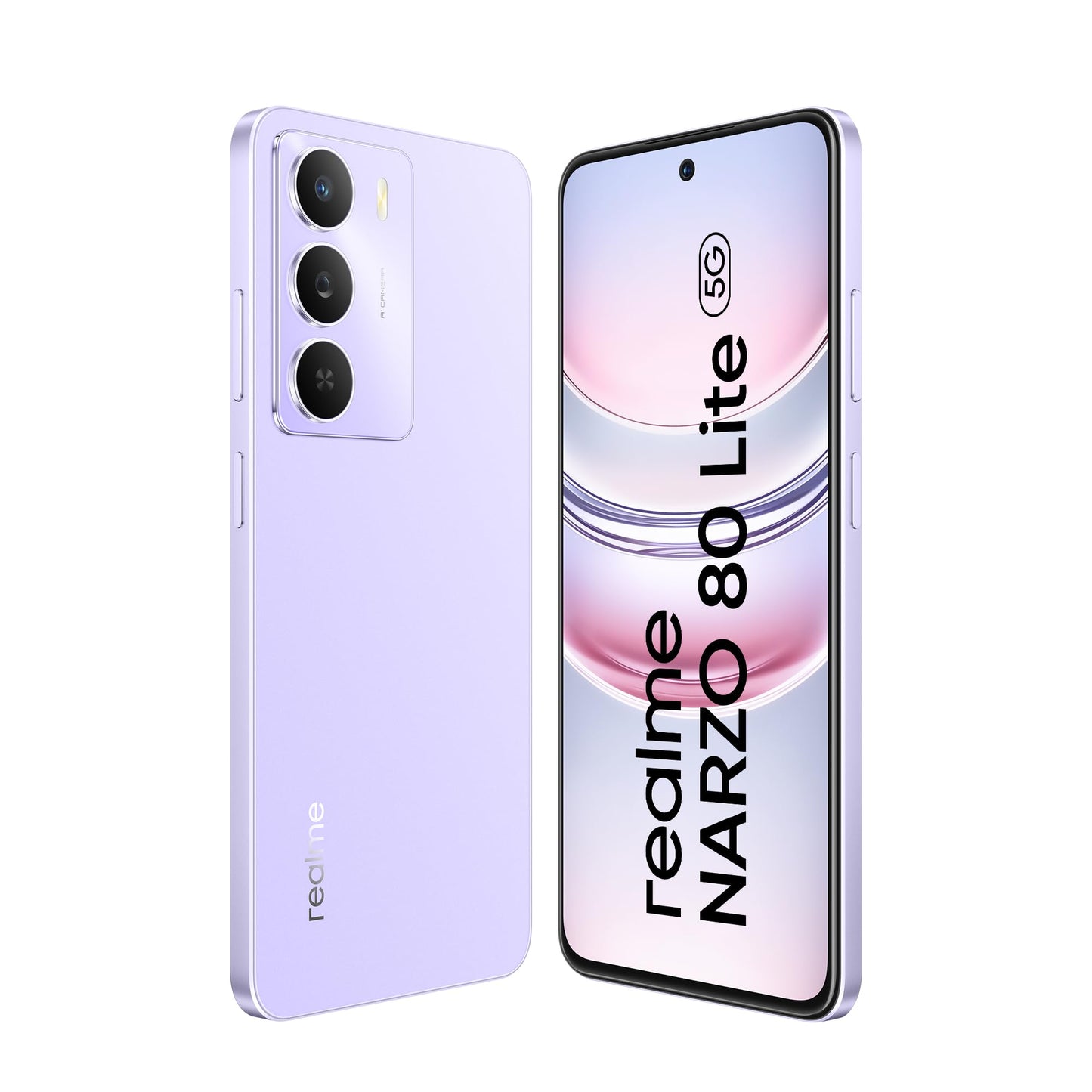 realme NARZO 80 Lite 5G (Onyx Black, 6GB+128GB) | 6000mAh Long-Lasting Battery | MediaTek Dimensity 6300 5G | AI Assist | IP64 Rated Water & Dust Resistance | Military-Grade Durability