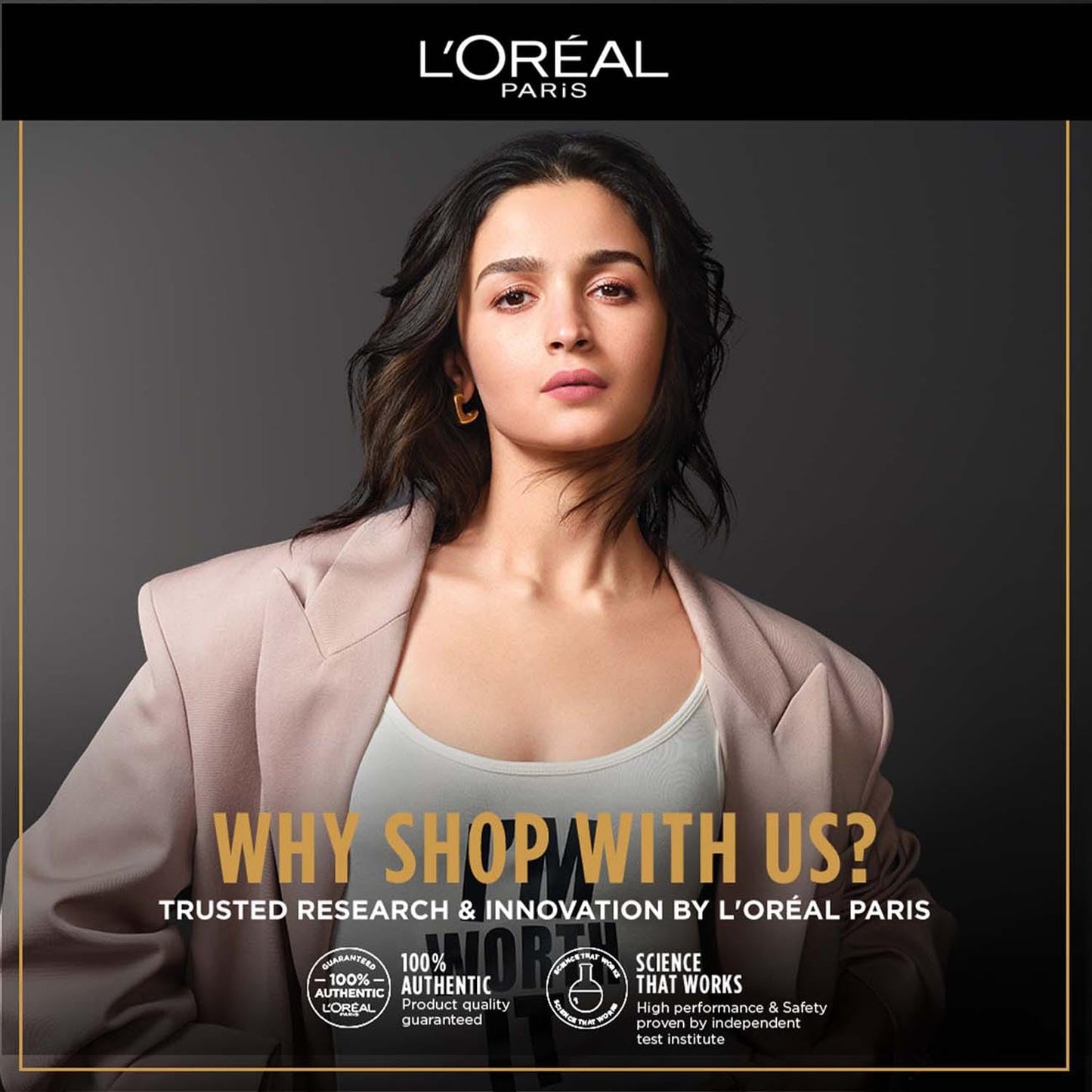 L'Oréal Paris Fall Resist Anti Hair Fall Serum with 1.5% Aminexil, for lesser visible scalp & hair fall, 102ml