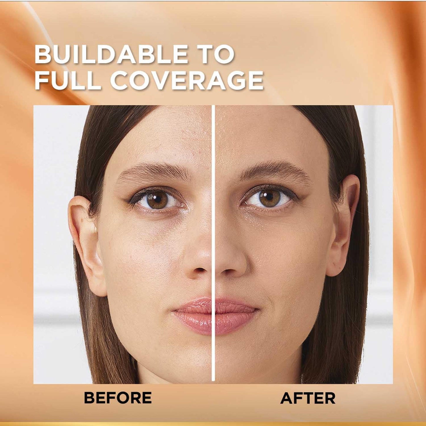 L'Oreal Paris Liquid Foundation, Oil Absorbing Formula, Transferproof, Heatproof and Long-lasting, Infallible 32H Fresh Wear, 260 Golden Sun, 30ml