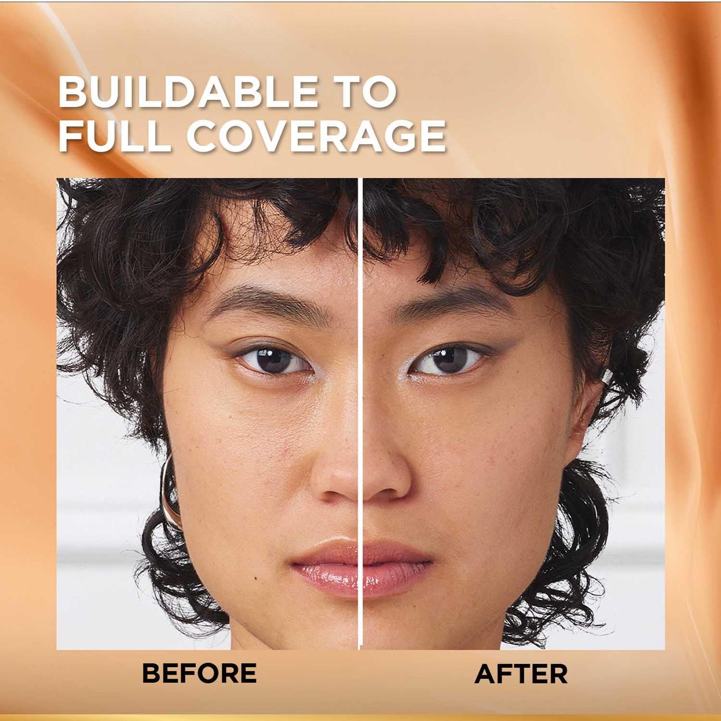 L'Oreal Paris Liquid Foundation, Oil Absorbing Formula, Transferproof, Heatproof and Long-lasting, Infallible 32H Fresh Wear, 260 Golden Sun, 30ml