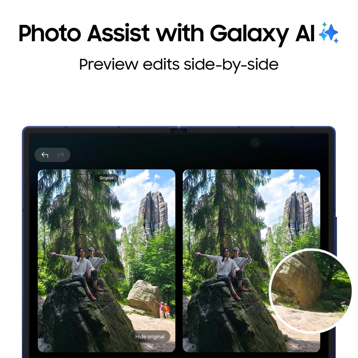 Samsung Galaxy Z Fold7 5G Smartphone with Galaxy AI (Blue Shadow, 12GB RAM, 512GB Storage), Ultra Sleek Design with 200MP Camera, Powerful Snapdragon 8 Elite, Google Gemini