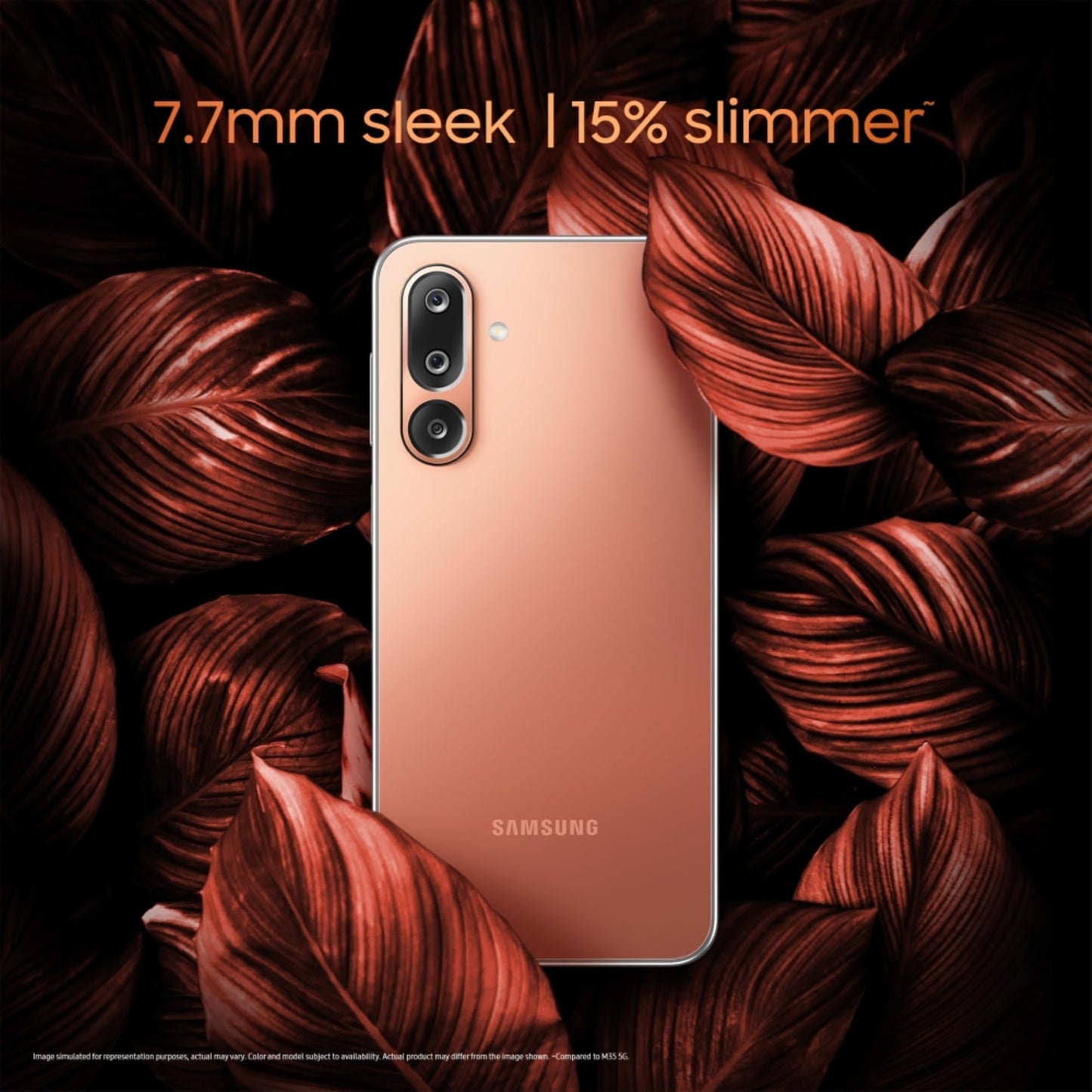 Samsung Galaxy M36 5G (Serene Green, 6 GB RAM, 128 GB Storage)| Circle to Search| Google Gemini| Corning Gorilla Glass Victus+| 7.7mm Slim| AI Enhanced 50 MP OIS Triple Camera| Unmatched Nightography