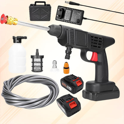 48V Double Battery Car & Washer Gun With 21v Charger