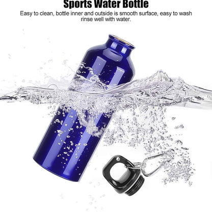 Aluminium Sports Water Bottle, 1 Pc (Capacity 500 ML Approx)