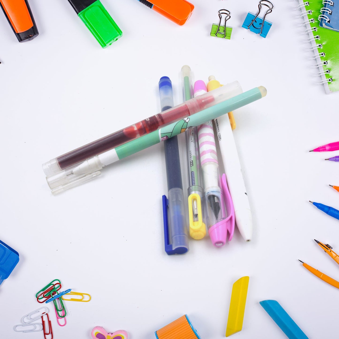 Colorful and durable ballpoint pens