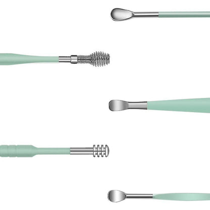 Ear wax cleaning tools set