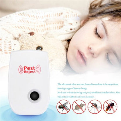 Electronic ultrasonic pest repeller for effective pest control