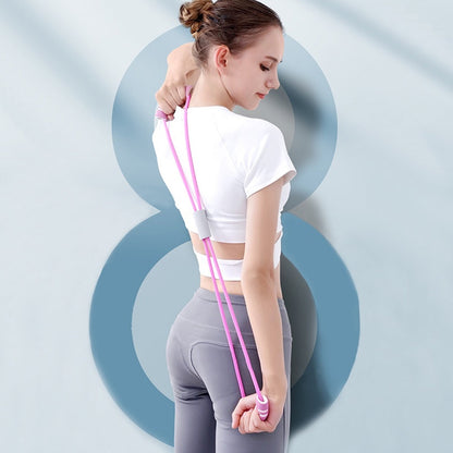 Multi-color resistance band for exercise and stretching