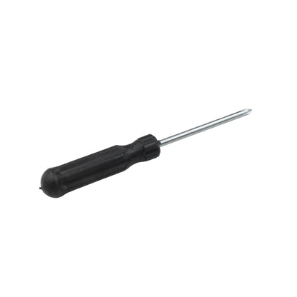 Durable flat head screwdriver with magnetic feature