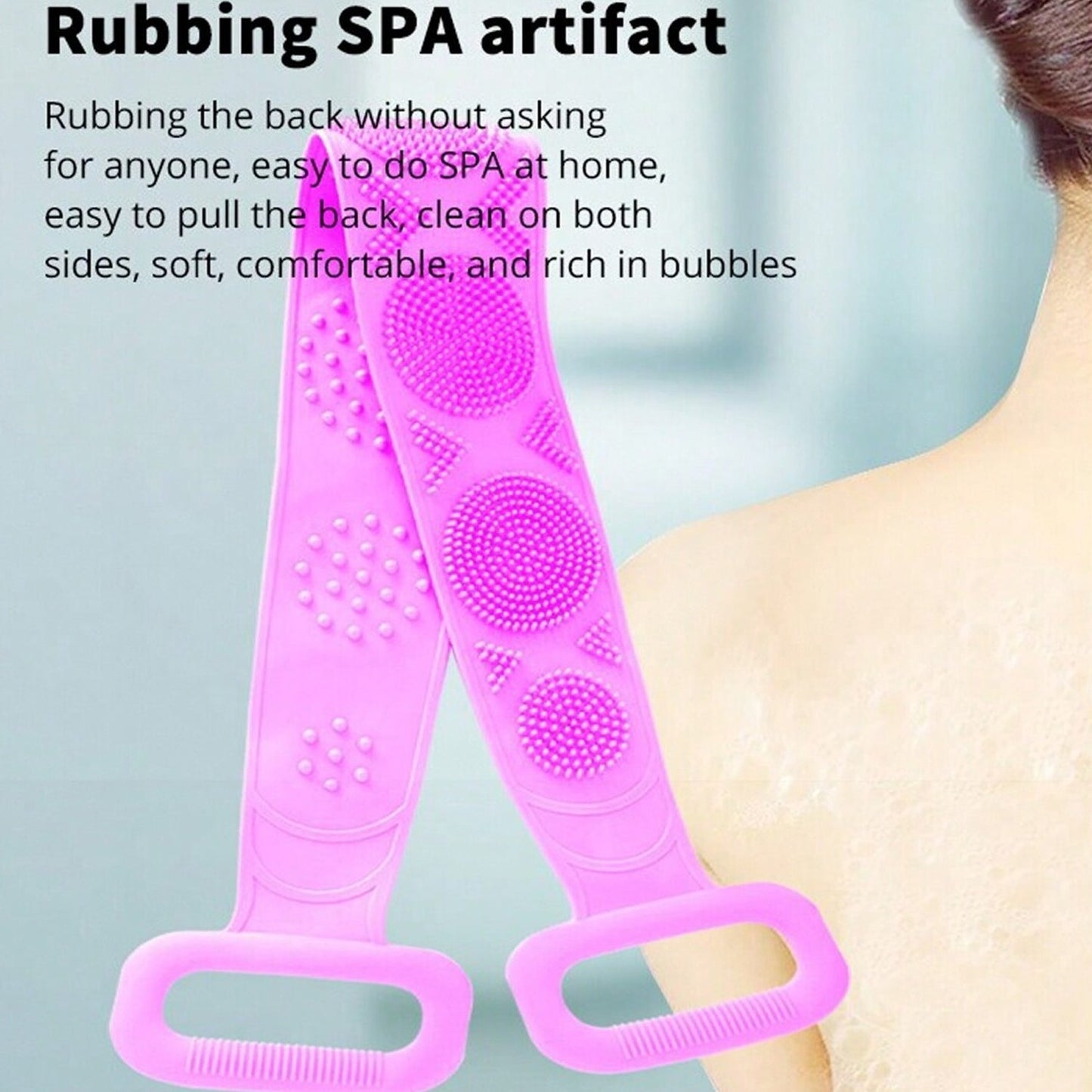 Silicone Back Scrubber