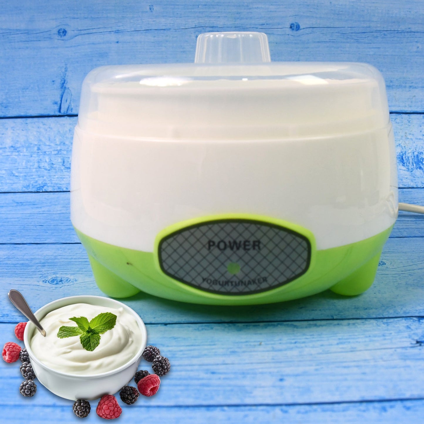 Yogurt Maker Machine, Plastic Container Electric Yogurt Maker