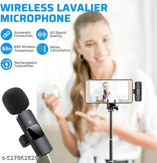 Wireless Mic, Wireless Microphone, Wireless Mic for Mobile, Wireless Mic for YouTube, Wireless Mic for Vlogging, Wireless Mic for Singing, Wireless Mic for Karaoke, Wireless Mic for Recording