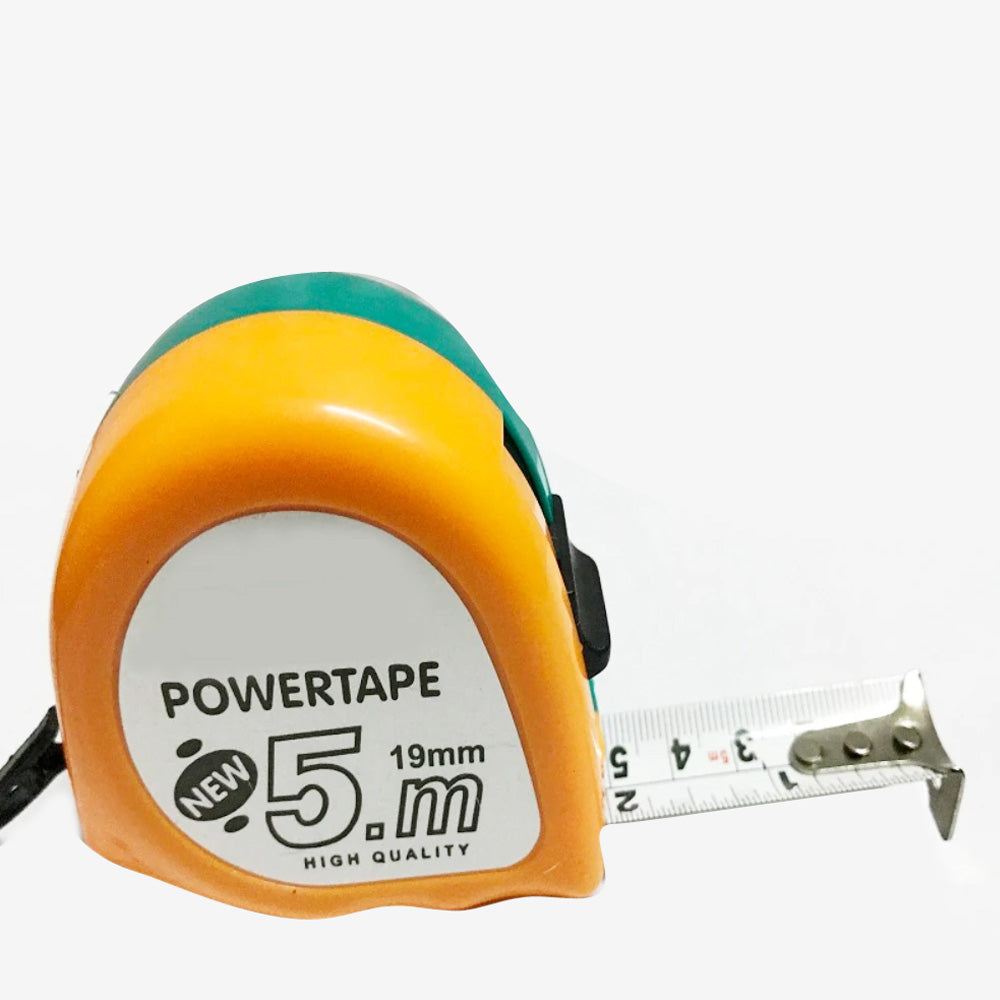 Small 5m tape measure for easy carrying.