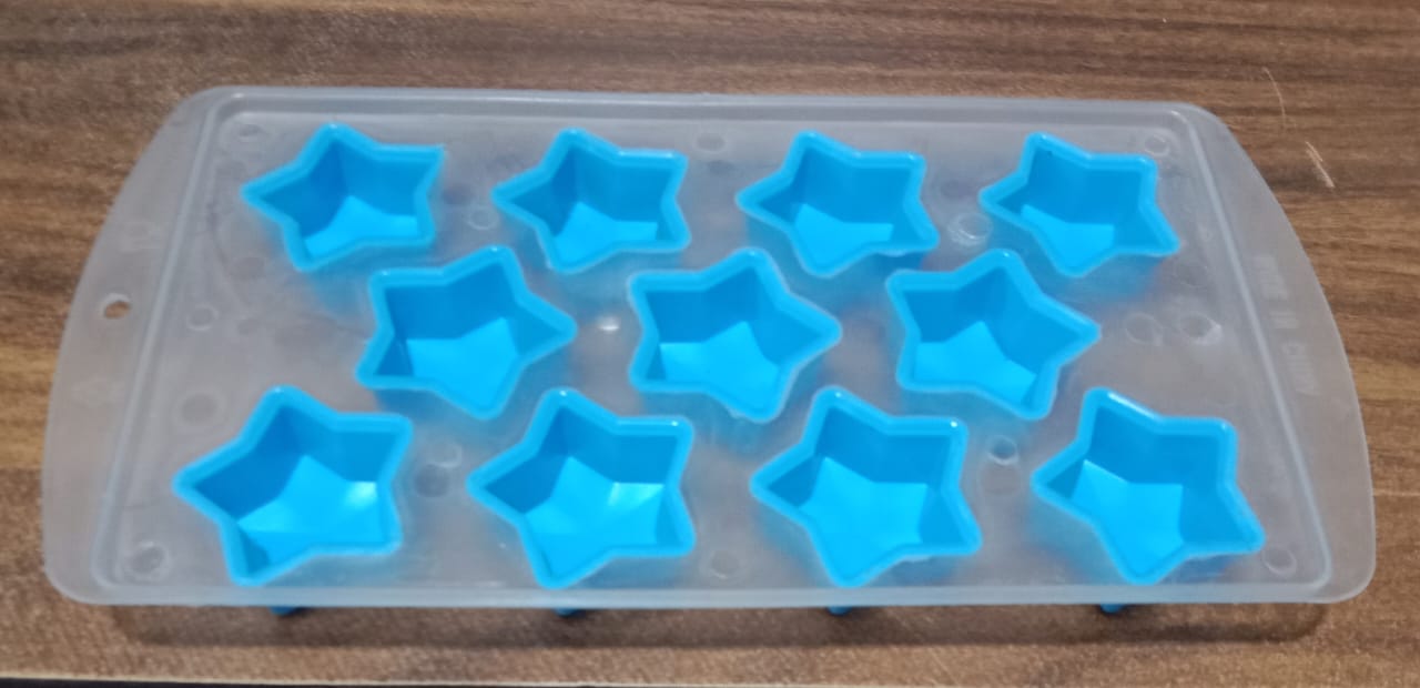 Silicone Mold Ice Cube Tray Creative Sweet Multi Type Ice Tray , Ice Cube Trays Multi Fruit Shape Ice Tray (1 Pc)