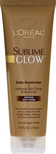 Sublime L'Oreal Paris Glow Daily Body Moisturizer + Natural Skin Tone Enhancer Medium