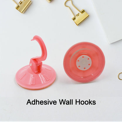 Heavy duty hooks set for wall mounting