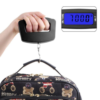 LCD display luggage scale for travel.