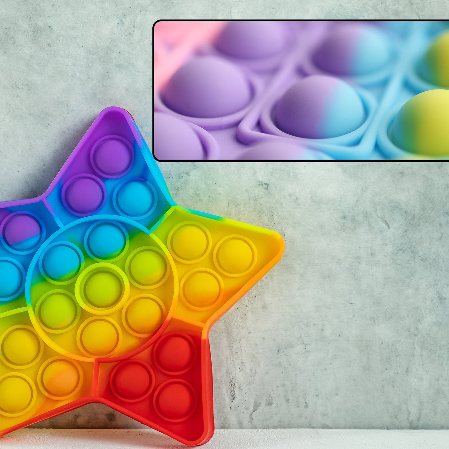 Star Fidget Toy and fidget tool Used for playing purposes and all, especially for kids.