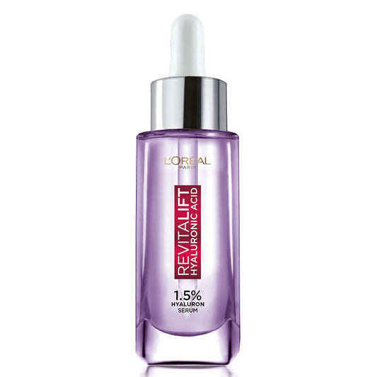 L'OREAL PARIS Revitalift Hyaluronic Acid Serum | Lightweight Face Serum For Hydrated, Youthful Skin (Fragrance & Paraben Free), 30Ml & Extraordinary Oil Hair Serum, 100 Ml