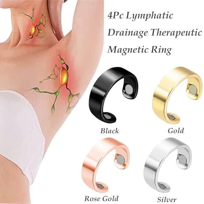 Lymphatic Drainage Therapeutic Magnetic Ring for Men and Women