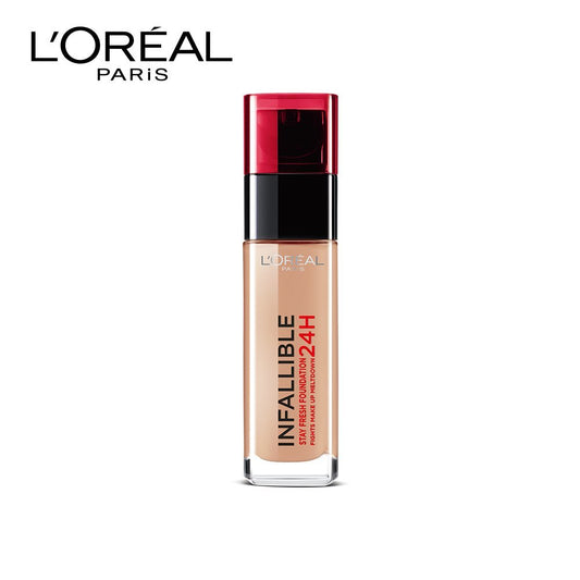 L'Oreal Paris Infallible 24Hr Liquid Foundation, Radiant Sand 250, 30ml