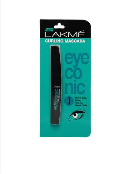 Lakme Set of Lip Gloss Plumshine 3 ml& Eyeconic Curling Mascara - Black 9 ml