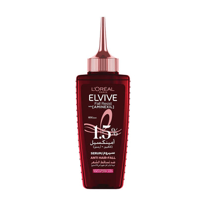 L'Oréal Paris Fall Resist Anti Hair Fall Serum with 1.5% Aminexil, for lesser visible scalp & hair fall, 102ml