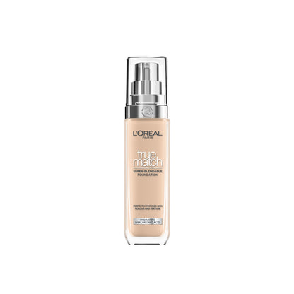 L'OREAL PARIS True Match Super Blendable Liquid Foundation With Matte, Natural Finish (Golden Amber 7D7W, 30Ml) Matte & Natural Finish - Full, Oily