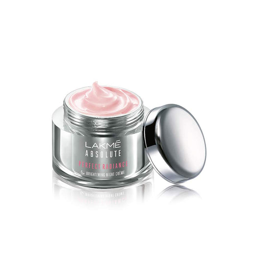 Lakmé Absolute Perfect Radiance Skin lightening/Brightening Night Creme 50 g And POND'S Age Miracle Wrinkle Corrector SPF 18 PA++ Day Cream 50 g