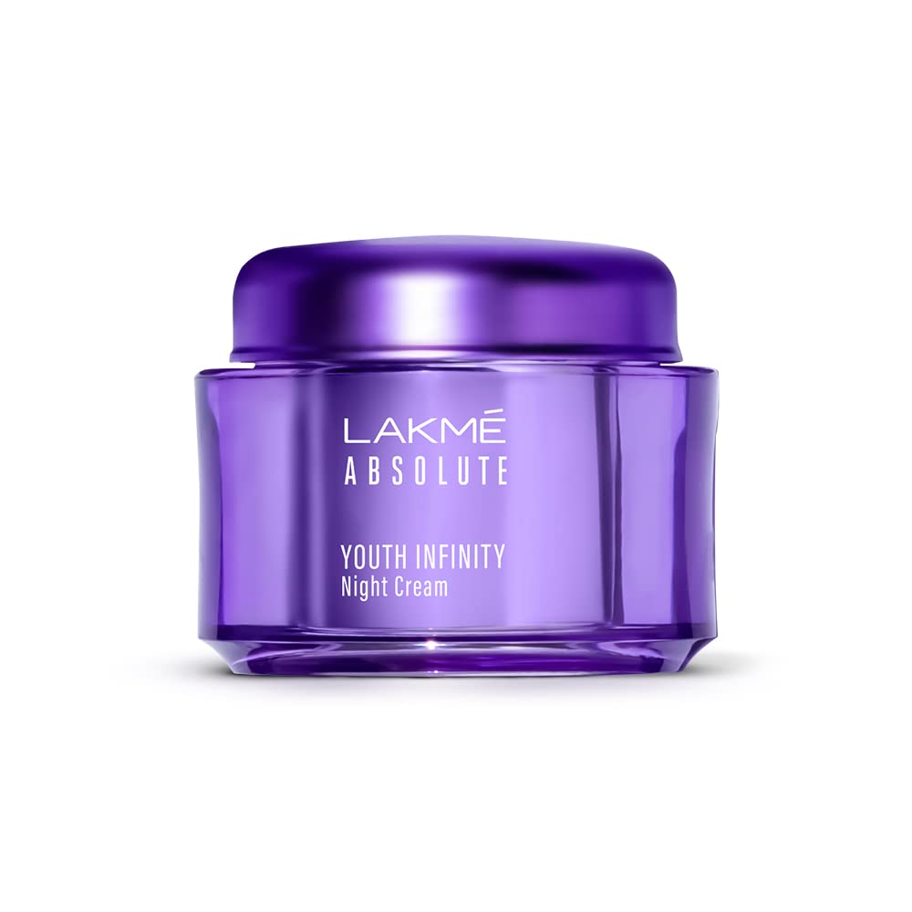 LAKMÉ Youth Infinity Skin Sculpting Night Creme, 50G & Peach Milk Lotion Moisturizer Spf 24 Pa++, 200Ml