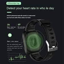 ID116 Plus Smart Bracelet Fitness Tracker Color Screen Smartwatch Heart Rate Blood Pressure Pedometer Sleep Monitor